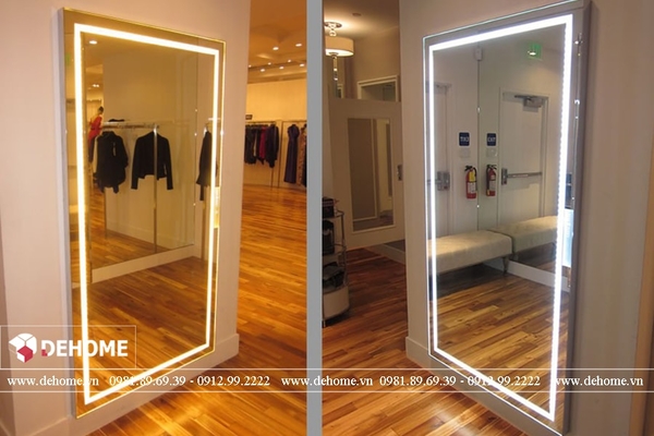 Gương đèn led soi toàn thân có ưu điểm gì?