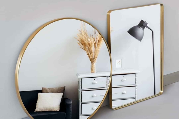 Dàn siêu phẩm gương khung mạ PVD – Vinhome Metropolis