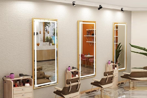 Lý do vì sao nên lựa chọn gương toàn thân inox mạ vàng tại Dehome