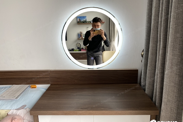 Gương trang điểm treo tường cao cấp Dehome