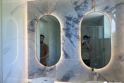 Bật mí địa chỉ sản xuất gương inox Hà Nội chất lượng nhất