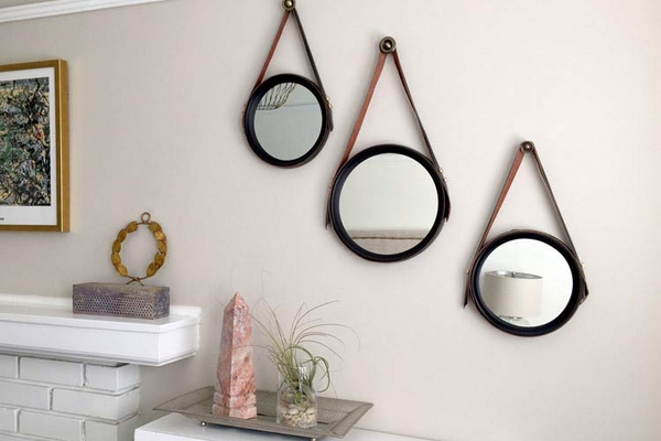 Gương tròn treo tường – 200+ mẫu gương tròn đẹp 2025