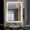 Gương Phòng Tắm Đèn Led Chữ Nhật Cao Cấp Dehome - D79.1A