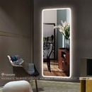 Gương Đứng Có Đèn Led Cao Cấp Dehome - D616.2B