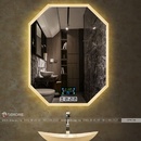 Gương Bát Giác Có Đèn Led Thông Minh Cao Cấp Dehome - D79.7B