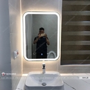 Gương Treo Phòng Tắm Đèn Led Cao Cấp Dehome - D68.2E