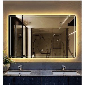 Gương Nhà Tắm Chữ Nhật Đèn Led Cao Cấp Dehome - D127.2E