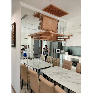 Gương Trang Trí Dán Tường Cao Cấp Phòng Bếp Dehome - DT26