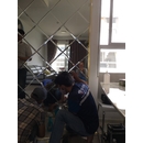 Gương Dán Tường Phòng Khách Cao Cấp Dehome - DT45