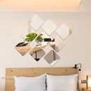 Gương ghép dán tường phòng khách Dehome DT70