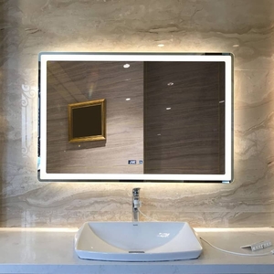 Gương Nhà Tắm Có Đèn Hình Chữ Nhật Cao Cấp Dehome - D128.3A