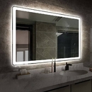 Gương Treo Nhà Tắm Hình Chữ Nhật Có Đèn Led Cao Cấp Dehome - D127.1C