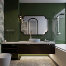 Gương Phòng Tắm Khung Gỗ Nghệ Thuật Cao Cấp Dehome - DG128A