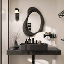 Gương Decor Phòng Tắm Khung Gỗ Treo Tường Cao Cấp - DG7511M