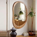 Gương Khung Gỗ Tự Nhiên Treo Tường Cao Cấp Dehome - DG596A