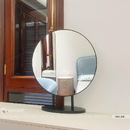 Gương Trang Điểm Khung Sơn Tĩnh Điện Đen Có Chân Đế Cao Cấp Dehome - DKL60C