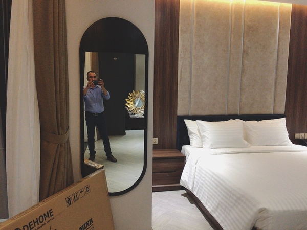 Dehome - Lắp đặt gương dự án KS Quốc Tế Châu Khương - Long Xuyên, An Giang