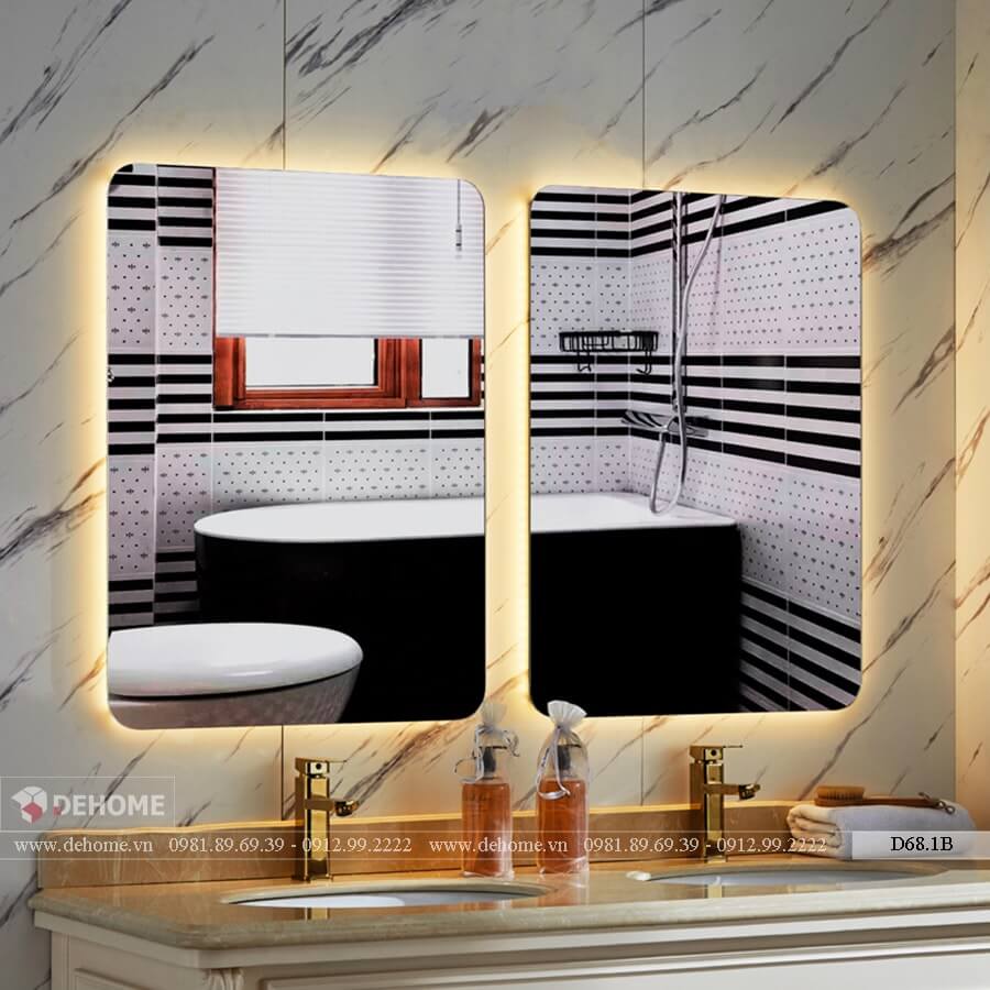 Giá gương phòng tắm phụ thuộc vào nhiều yếu tố khác nhau