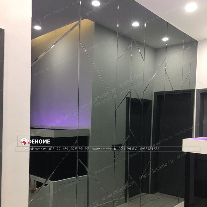 Giá gương Bỉ màu trà cao cấp tại Dehome