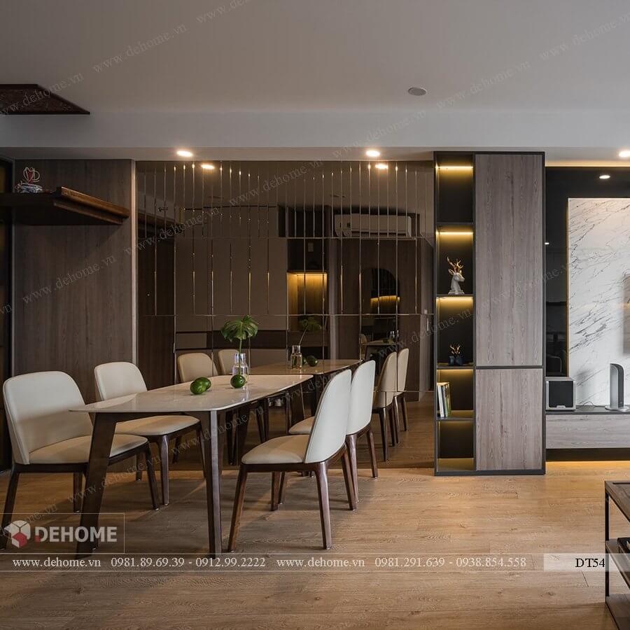 Gương màu trà được làm từ chất liệu AGC cao cấp