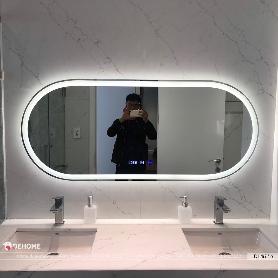 gương đèn led phòng tắm cao cấp