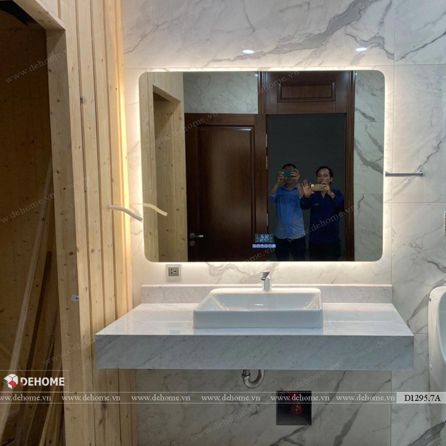 gương đèn led thông minh cho nhà tắm