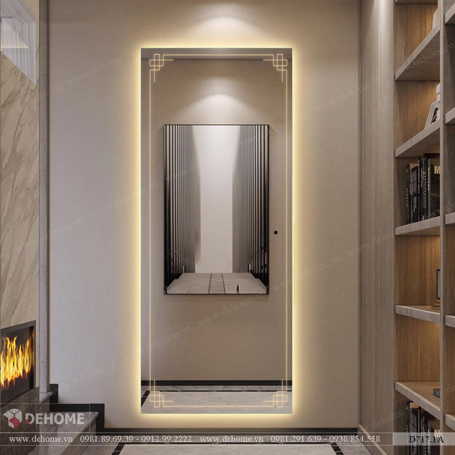 gương khổ lớn soi toàn thân sang trọng