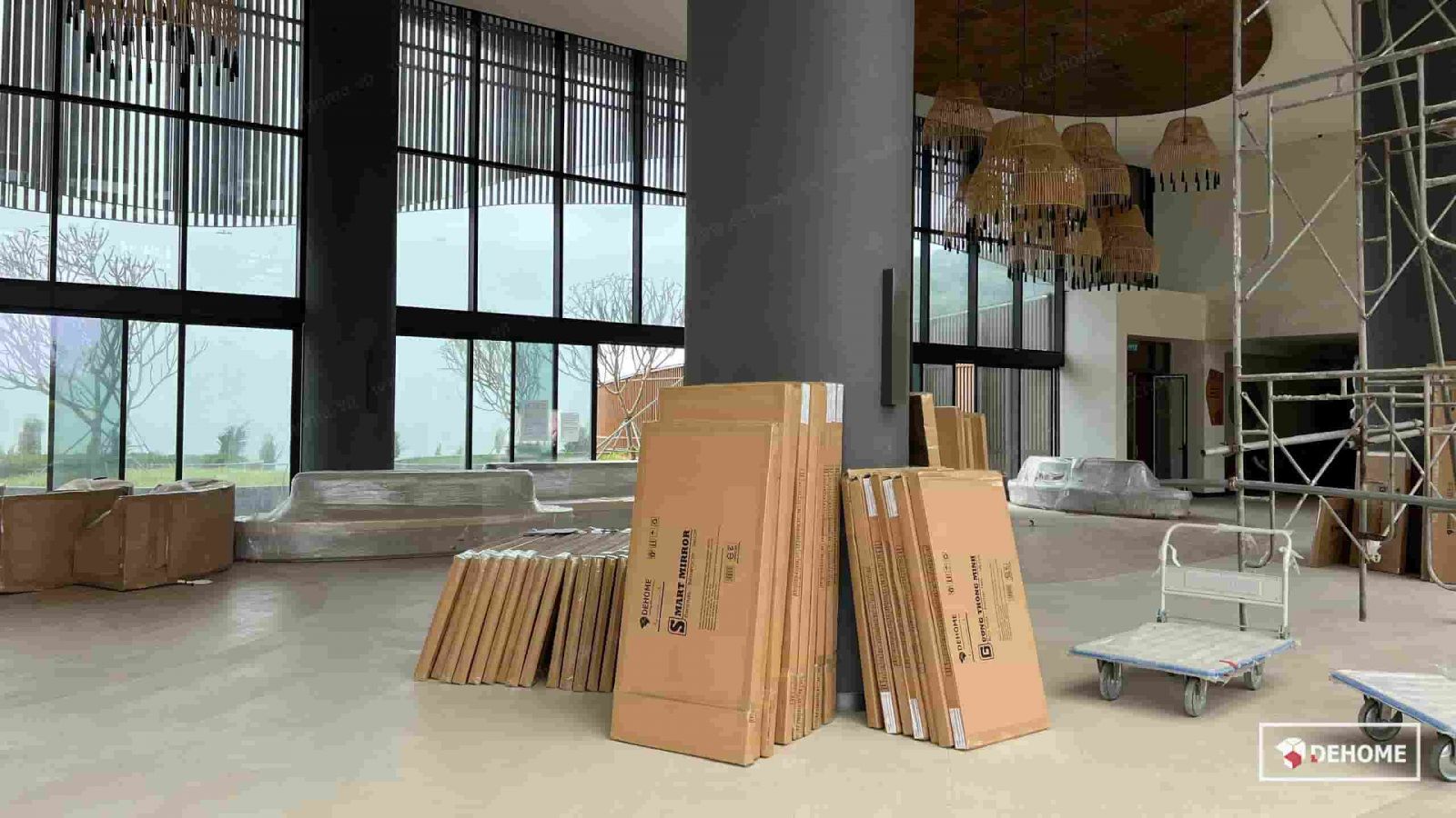 dehome cung cấp gương dự án quảng ninh