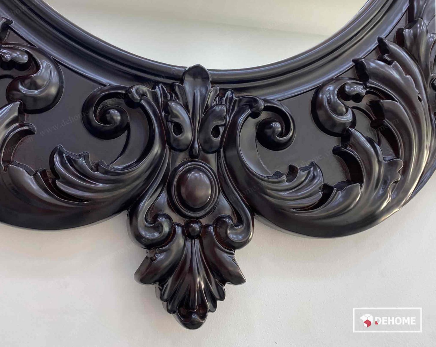 gương gỗ cổ điển dehome