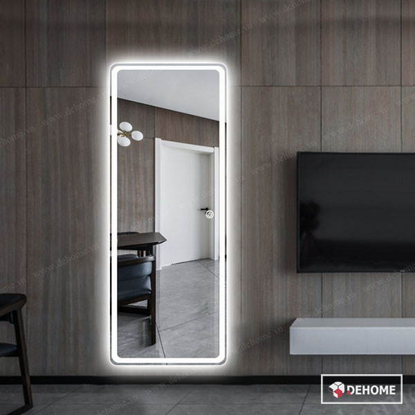 Giá gương soi toàn thân có đèn led cao cấp