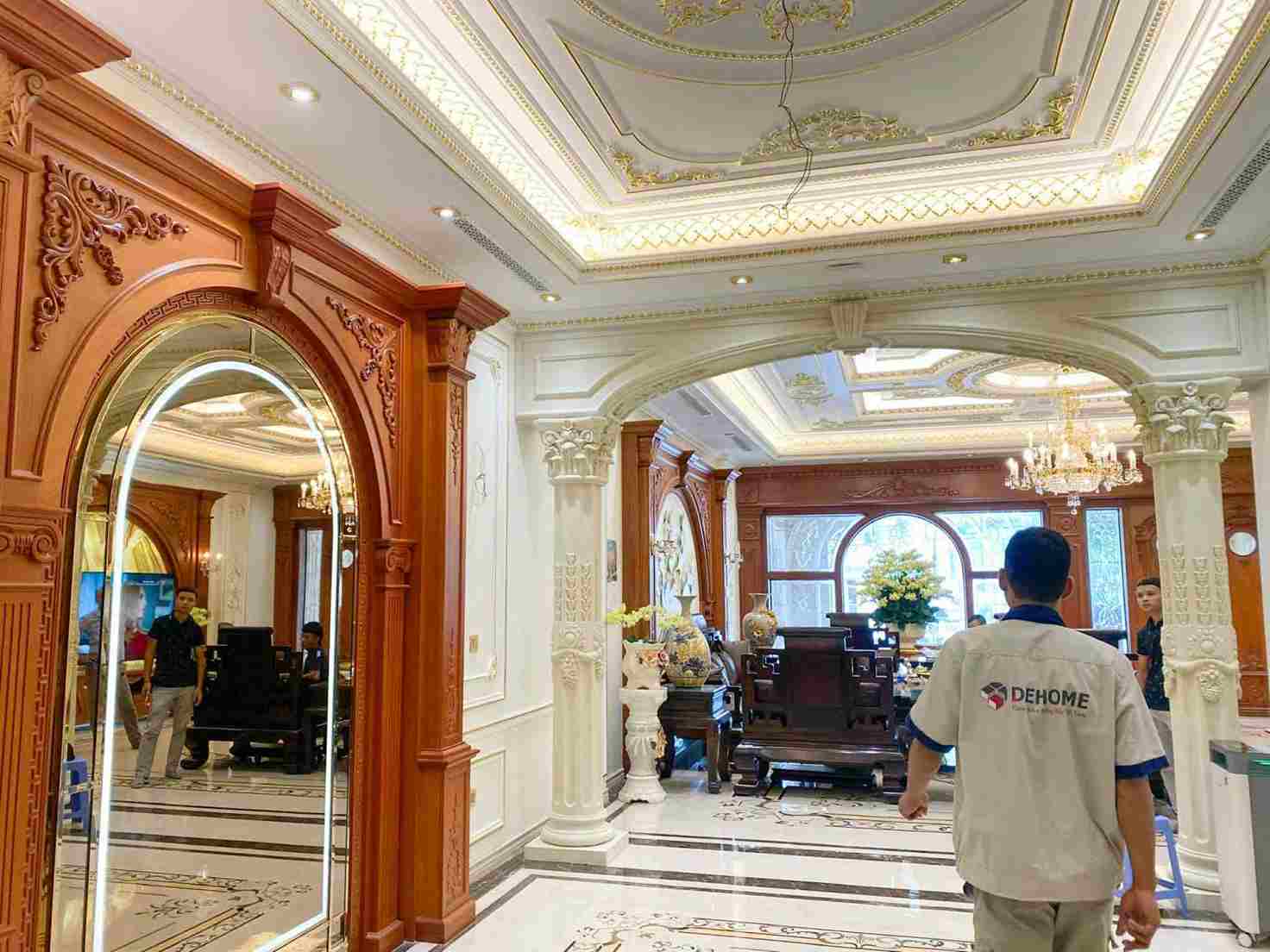 gương ngoại cỡ có led