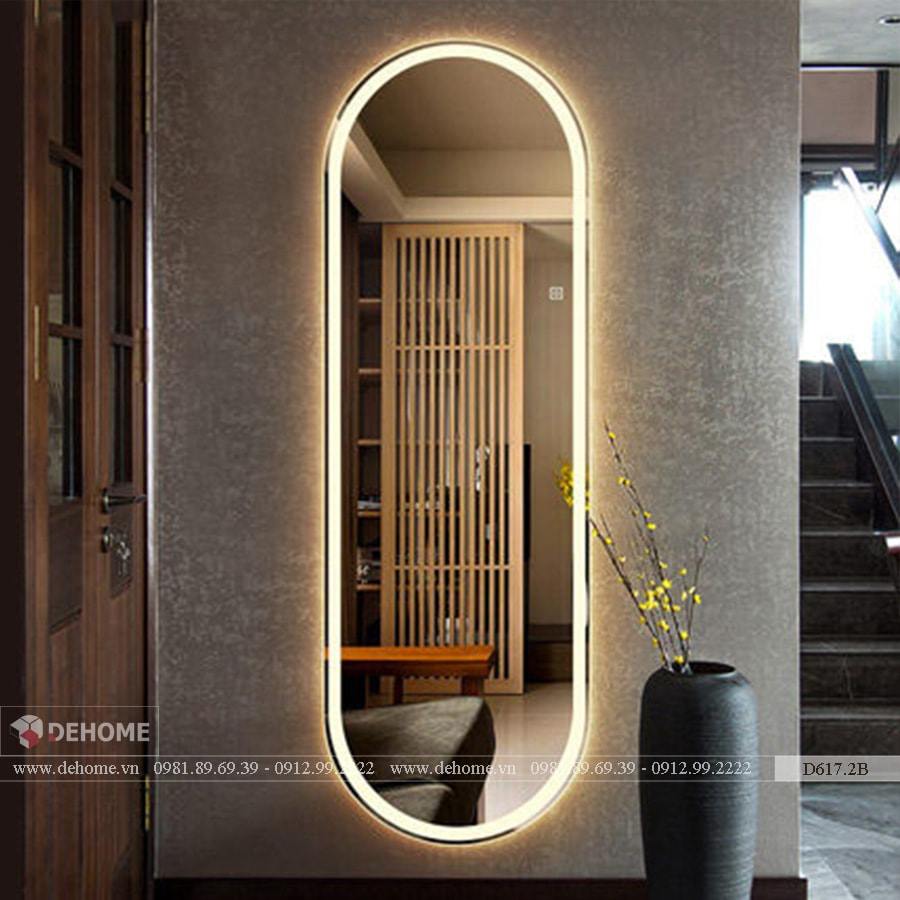 Lựa chọn kích thước gương soi toàn thân hợp lý với không gian