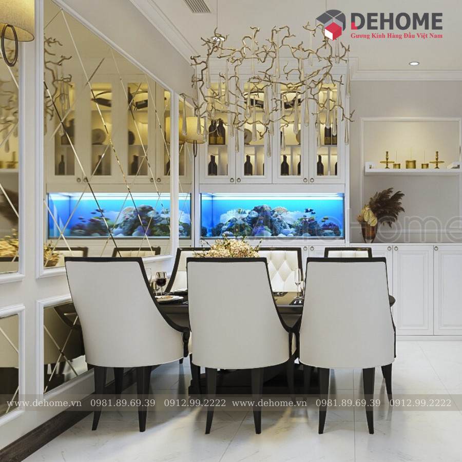 Giá gương 5 ly hấp dẫn tại Dehome