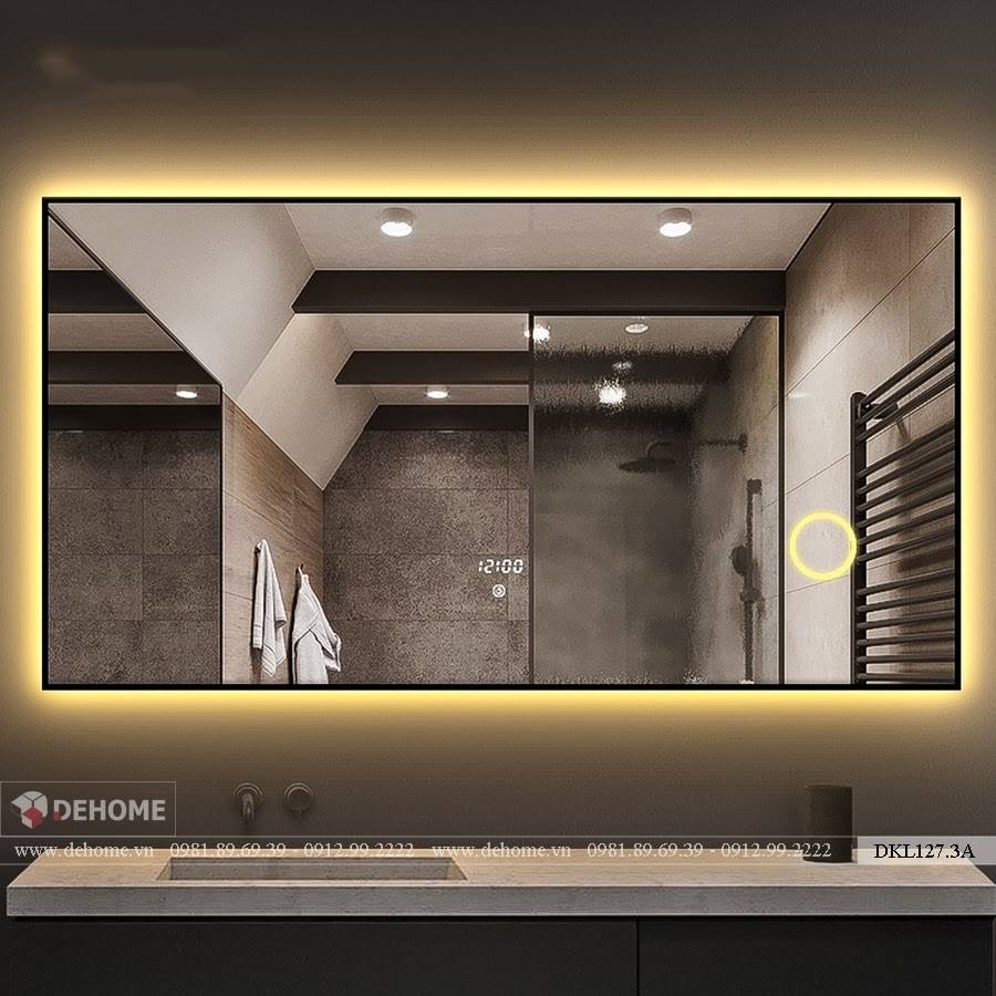 Gương Bỉ AGC nhập khẩu tráng bạc 8 lớp