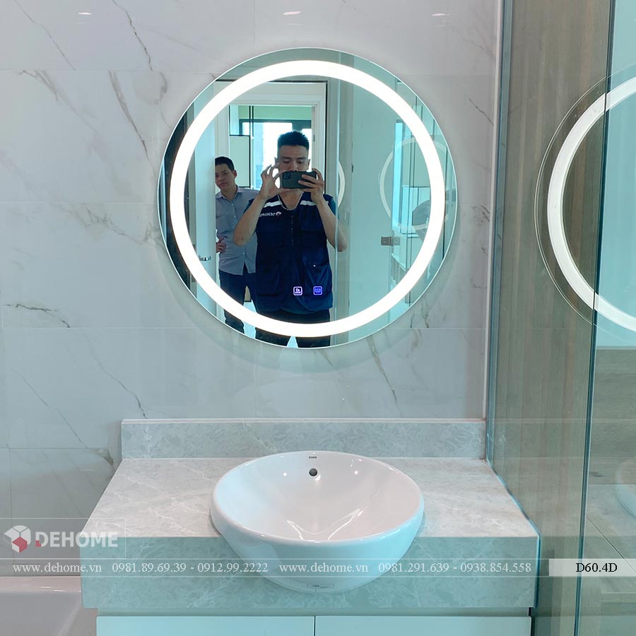 Gương soi phòng tắm có đèn led