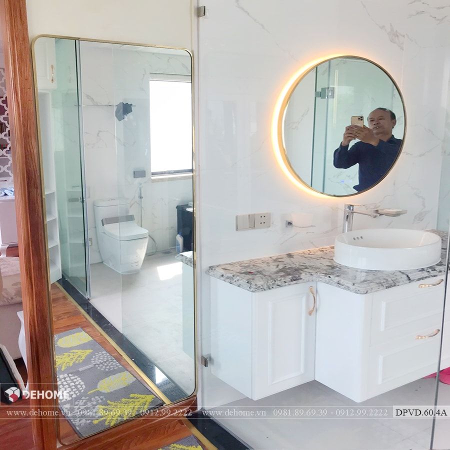 Gương nhà tắm có led